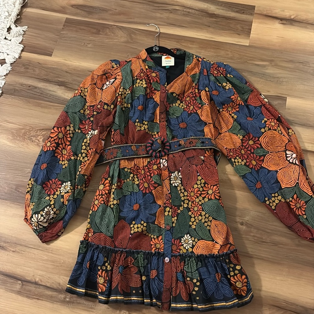 Farm Rio like new size large dress